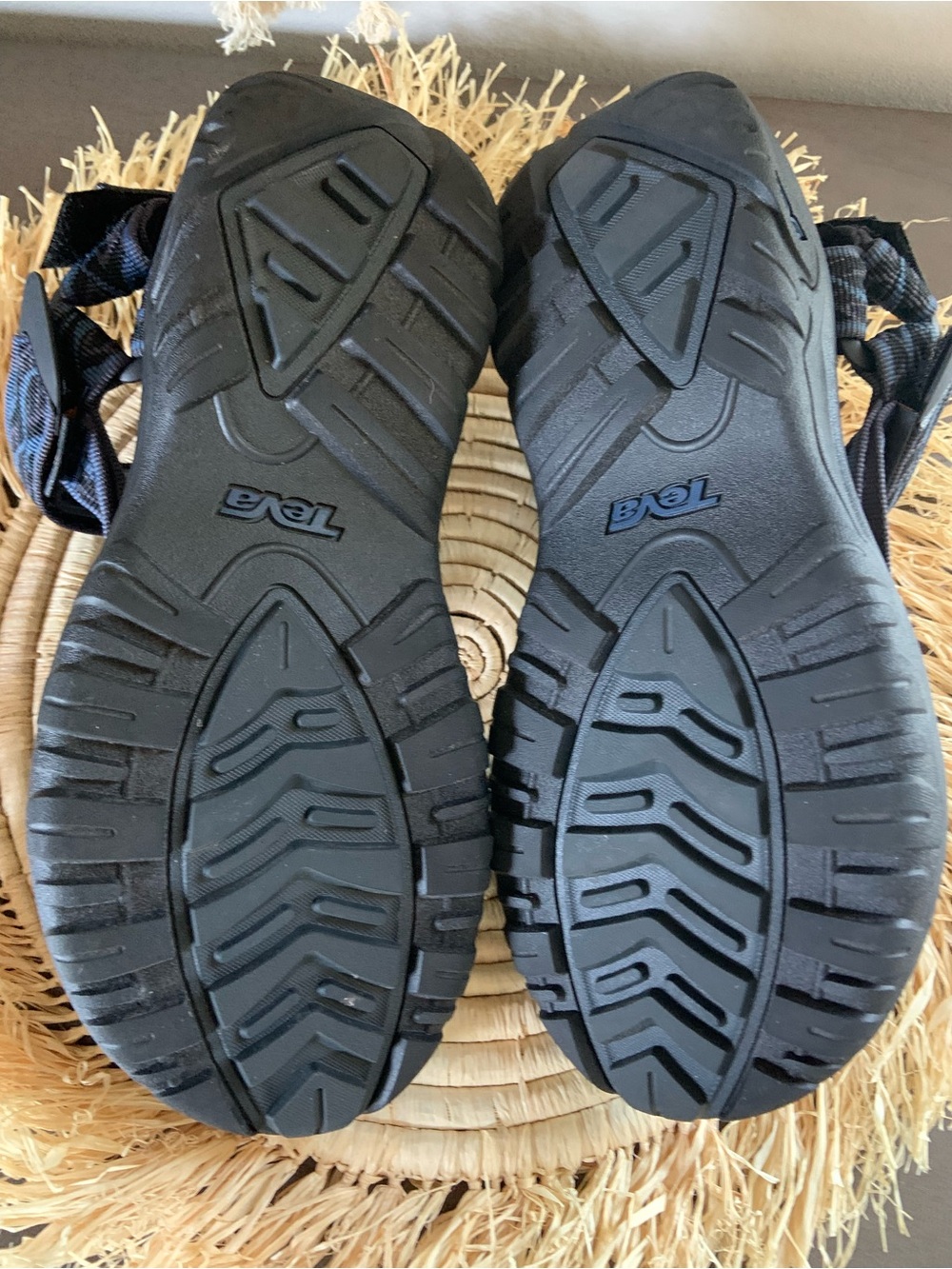 TEVA Men's Hurricane XLT Hiking Sandals Black Blue 8 - Picture 11 of 12